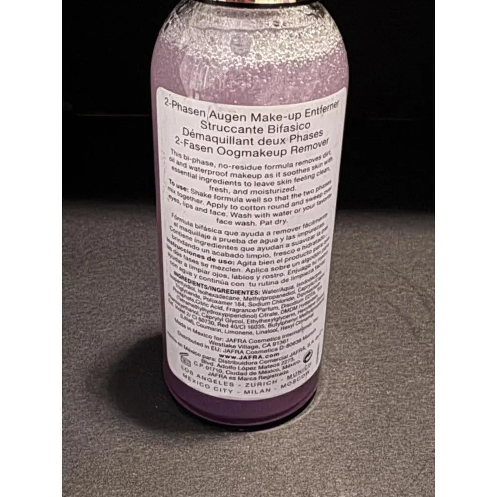 JAFRA Dual Action Makeup Remover - Gentle & Effective Formula